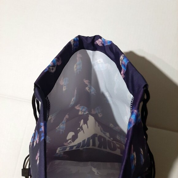 Fortnite backpack Llama purple drawstring carrysack epic games school bag new - Picture 4 of 4